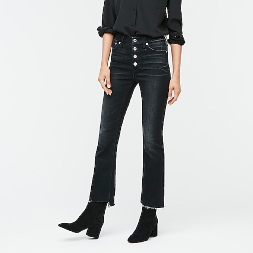 J.Crew Billie Demi-boot Crop Jean in Night sky